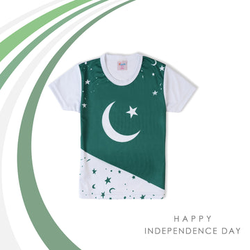 Girl’s T-Shirt – Simple Half Sleeve Tee for Everyday Comfort - Green