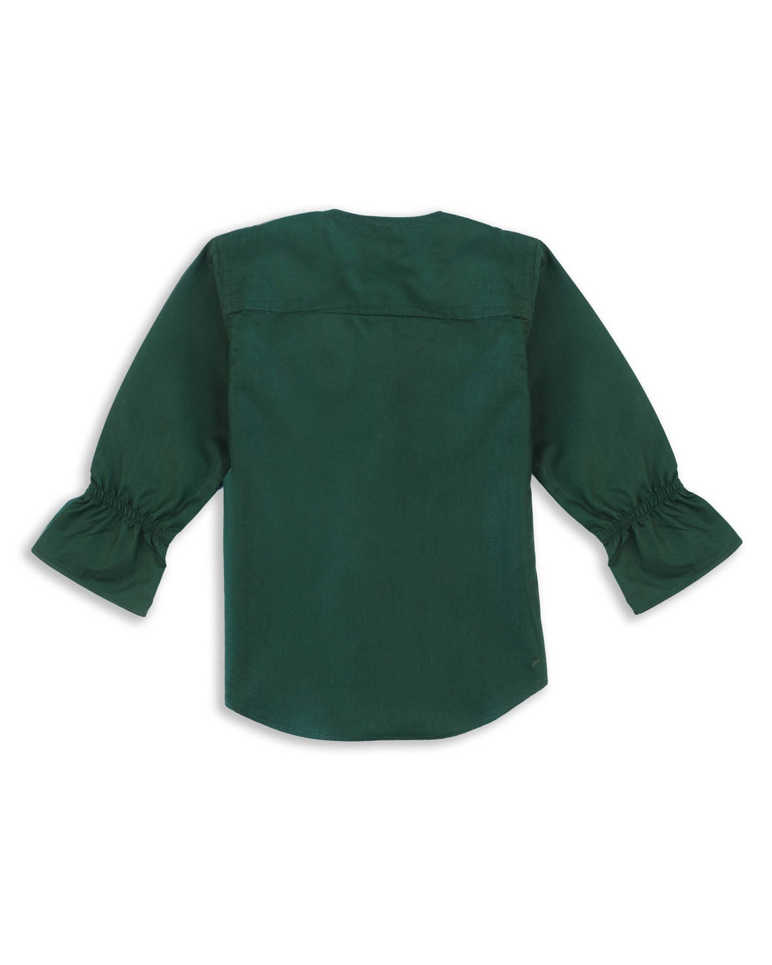 GIRLS FORMAL SHIRT GREEN