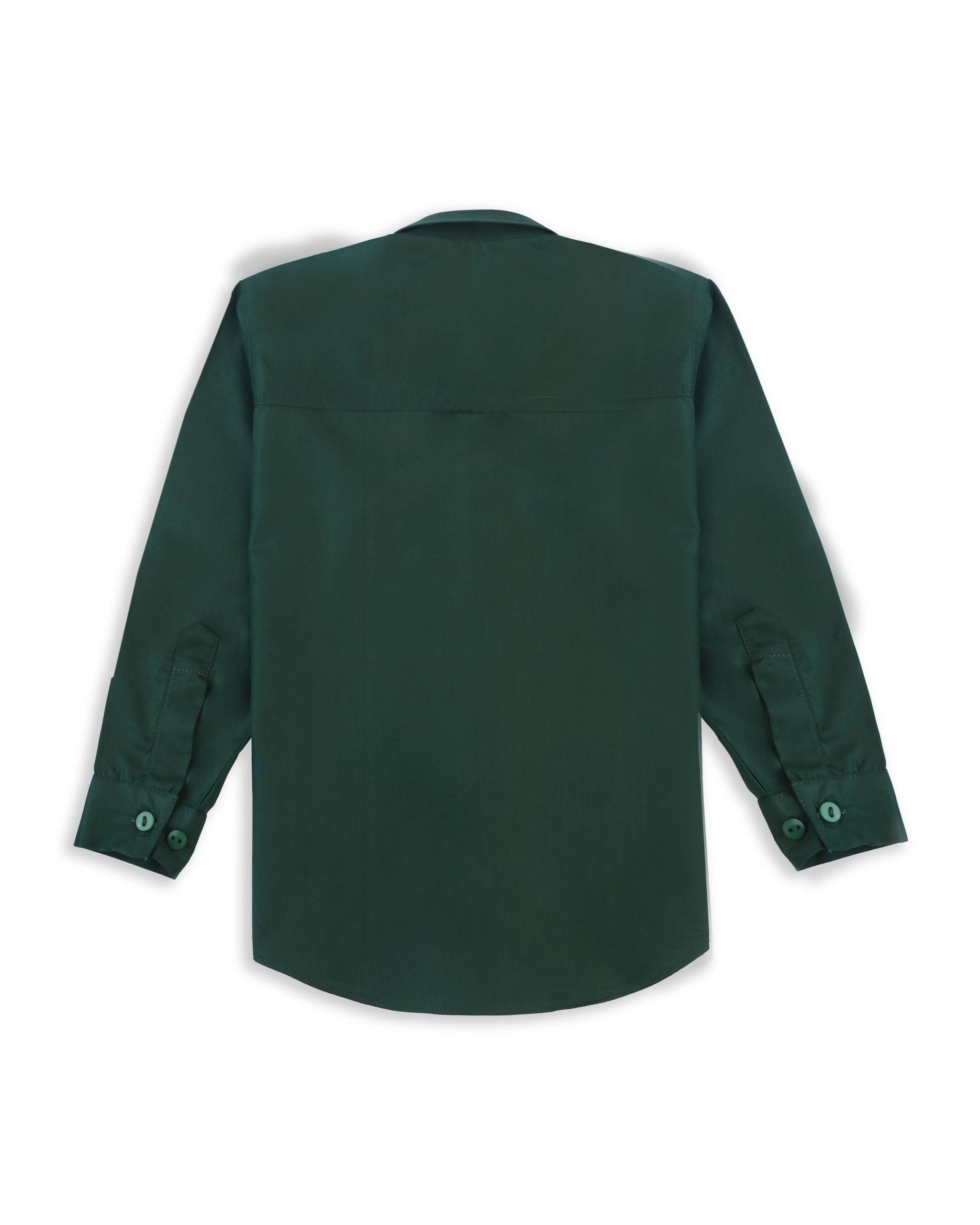 GREEN FORMAL SHIRT FULL SLEEVES