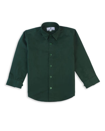 GREEN FORMAL SHIRT FULL SLEEVES