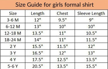 GIRLS FORMAL SHIRT GREEN
