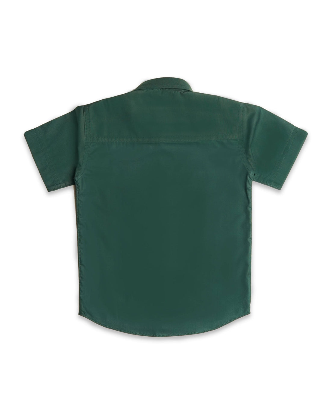 GREEN FORMAL SHIRT HALF SLEEVES