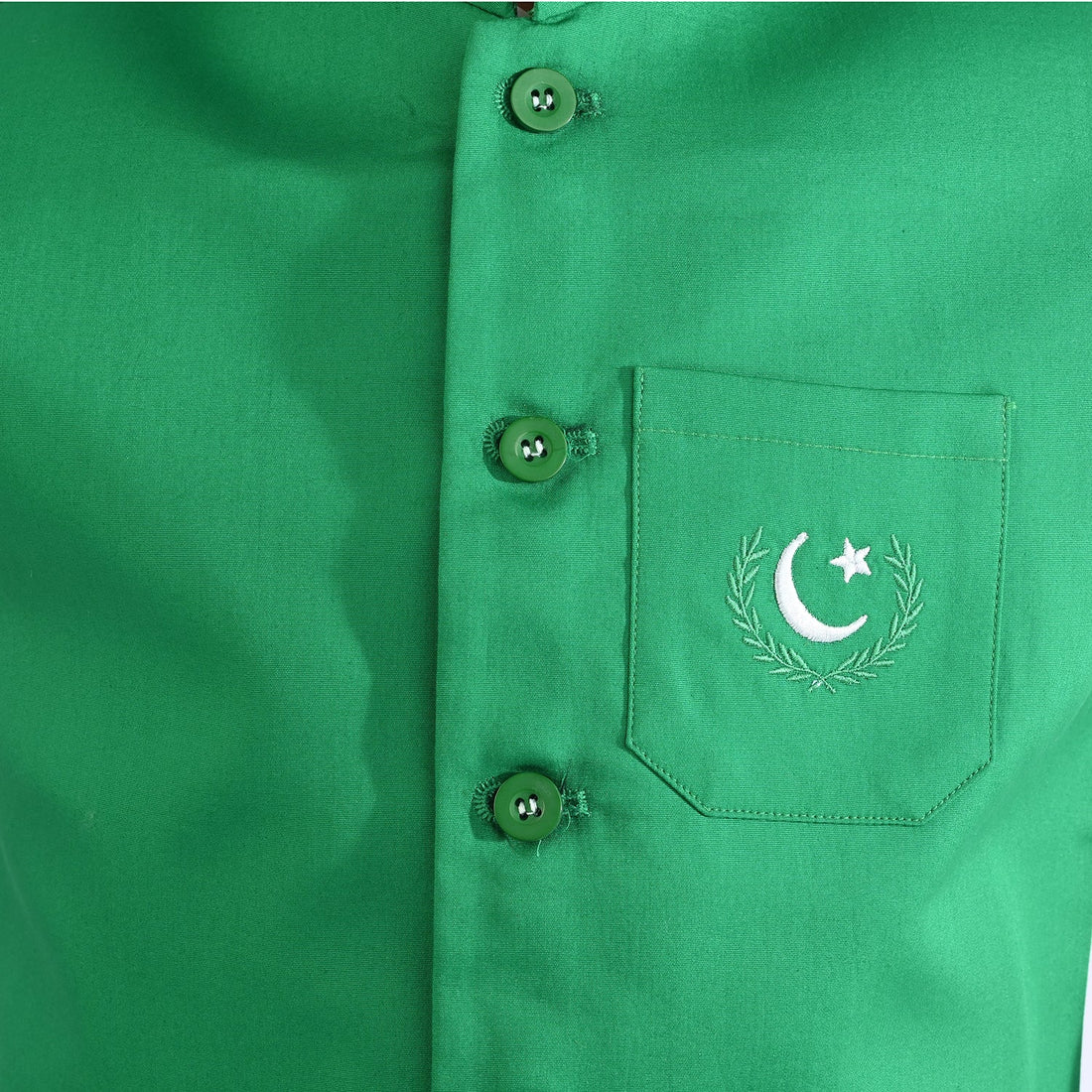 Boys Cotton Poplin 3 Piece Suit (Azadi)-WHITE