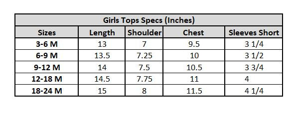 Infant Girls Poly Net Casual Top Ticket -Multi