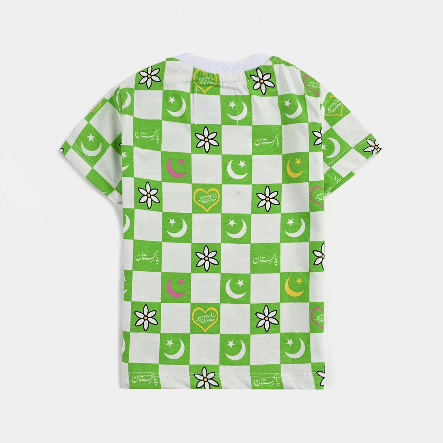 Girls Poly Cotton Jersey T-Shirt H/S AZADI KAI RANG-Snow White